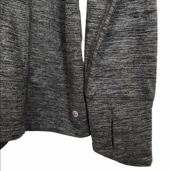 Well + Calm LS Gray  Athleisure Wear Top size Med - Picture 5 of 6